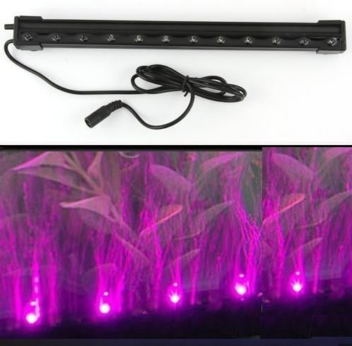 Aquarium LED licht met luchtgordijn PAARS 47cm Aquarium LED licht met luchtgordijn PAARS 47cm